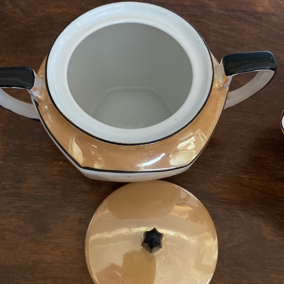 Cream and sugar , hand painted Noritake cream and sugar - Picture 4 of 5